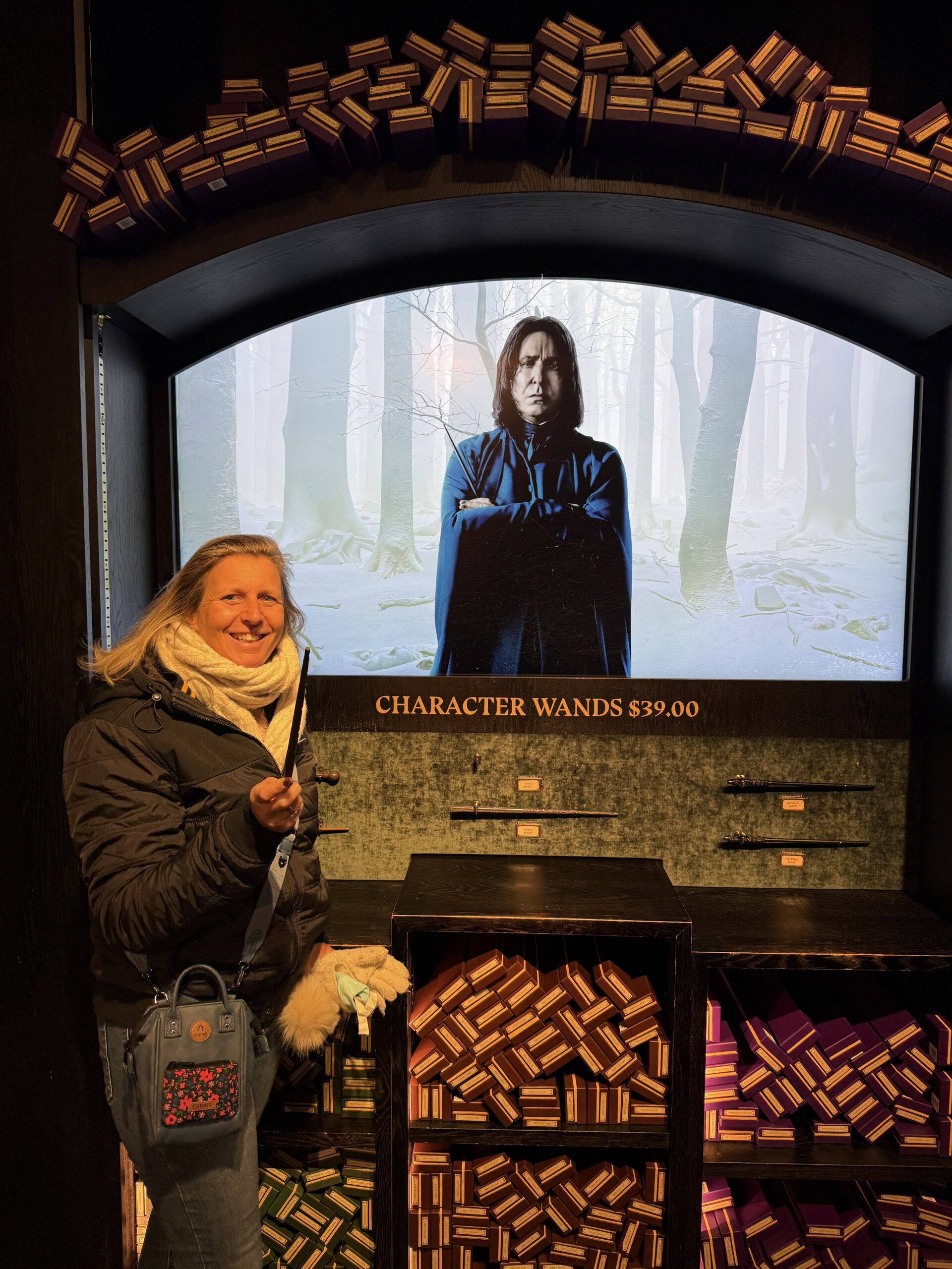 Brooklyn, New York — a woman standing in front of a television