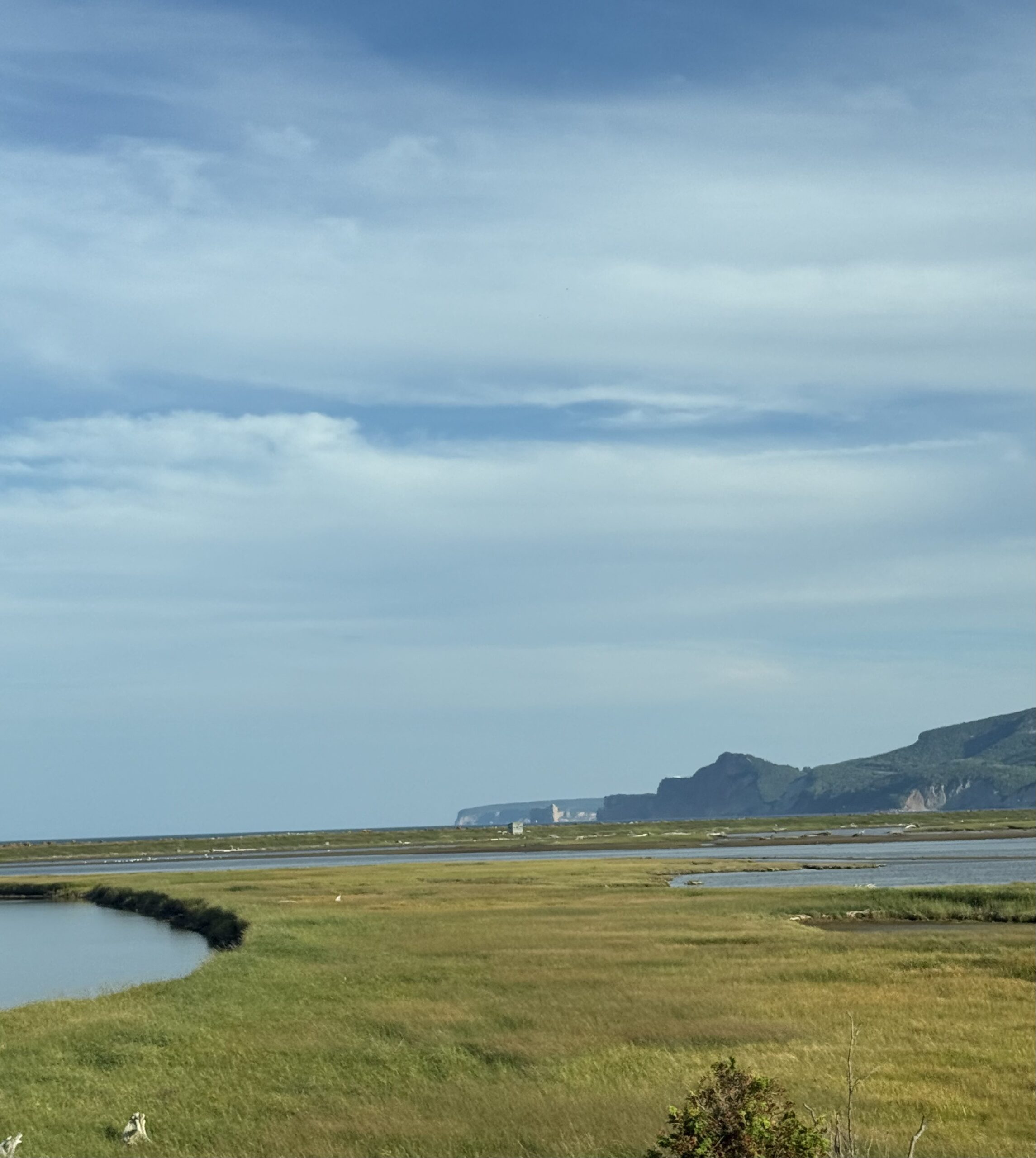une grande étendue d'eau, Percé, Québec, Canada