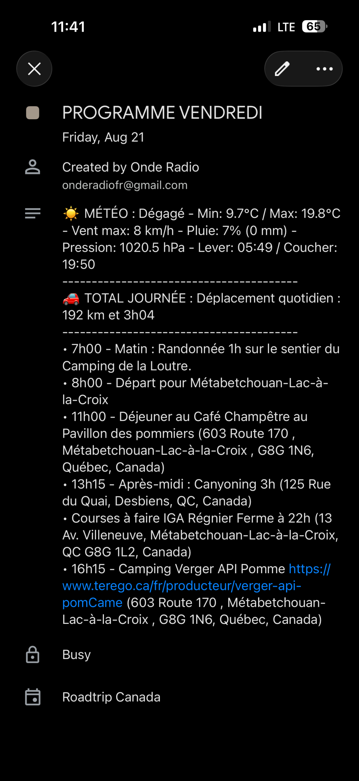 l'écran de l'iPhone affichant les réglages