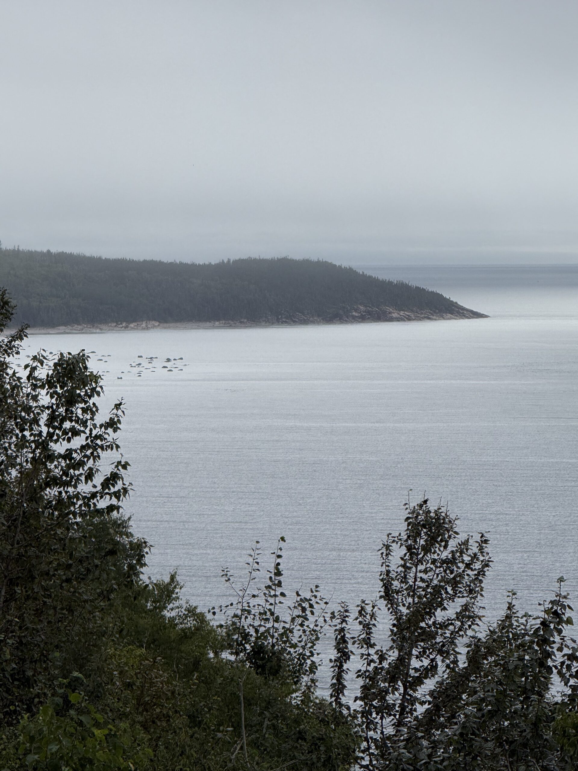 un plan d'eau, Franquelin, Québec, Canada